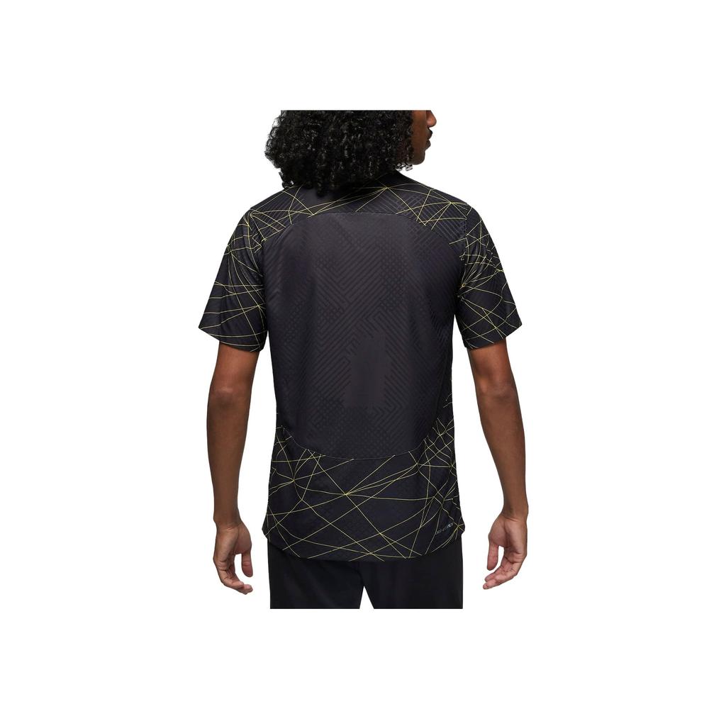 Jordan Paris Saint-Germain 2022/23 Match Force Jersey Black/Tour Yellow Men Streetwear DR3797-010