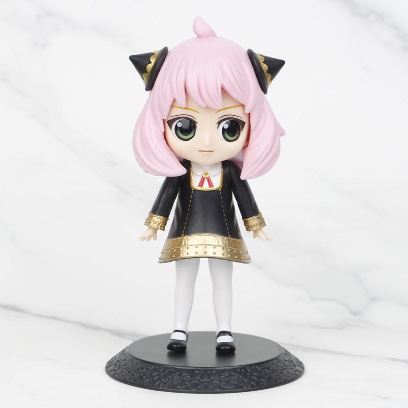 Large Spy Family Anya Action Figure Pvc Material 15cm Cake Car Ornament