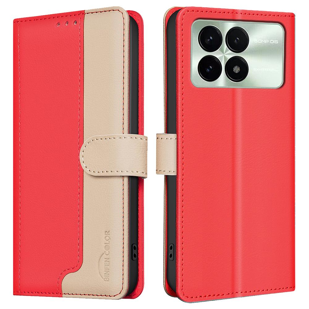 For Xiaomi Poco F6 Pro 5G/Redmi K70 5G/K70 Pro 5G Leather Case RFID Blocking