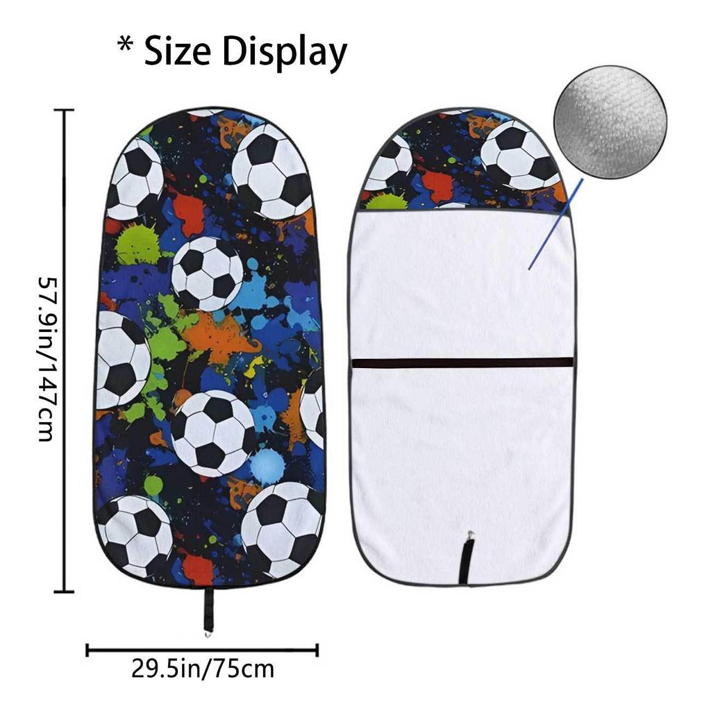 Universal Car Seat Towel Cover - All-Season Protector for Gym & Workout