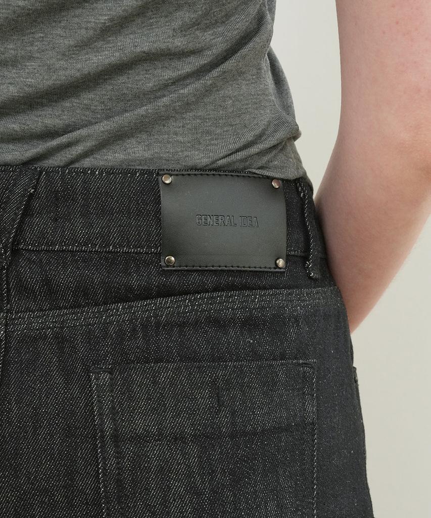 General Idea Denim Maxi Skirt [Black] / Gf2Lsk513