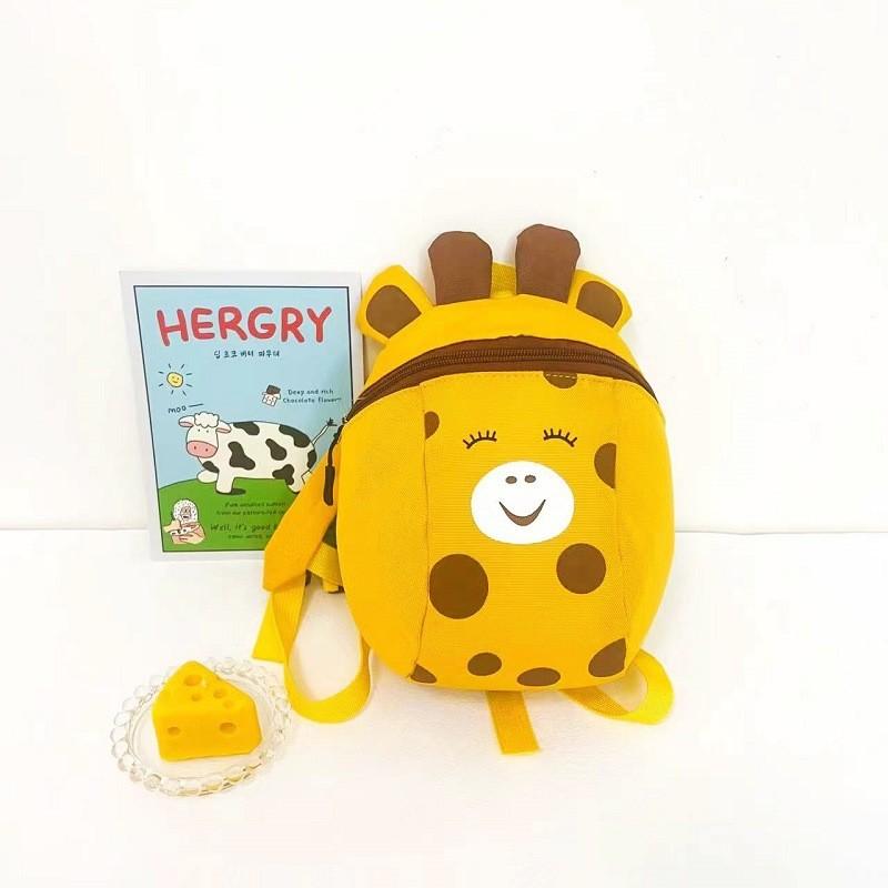 Horse Deer Cute Car Pattern Children Backpack Kindergarten For