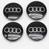 4Pcs/set 68mm Car Logo Styling Wheel Center Cap Hub Replaced Covers For qaz23 A3 A4 A6 C5 Emblem Badge 8D0601170 Auto Accessories