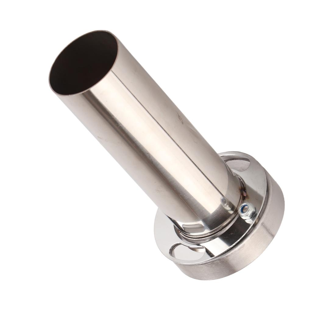 Universal Adjustable 85mm Round Exhaust Muffler Tip Removable Sound Silencer