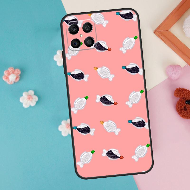 Sushi Sojasauce Fisch Etui Für Honor Magic 7 5 6 Lite Pro Honor X8b X9b X9a X8a X8 X9 X9c 50 70 90 200 Lite Hülle