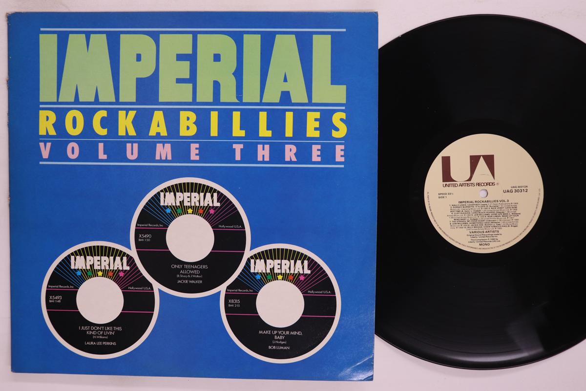 

LP Record VARIOUS Imperial Rockabillies Volume Thre UAG30312 UNITED ARTISTS 1980 UK Rock Used