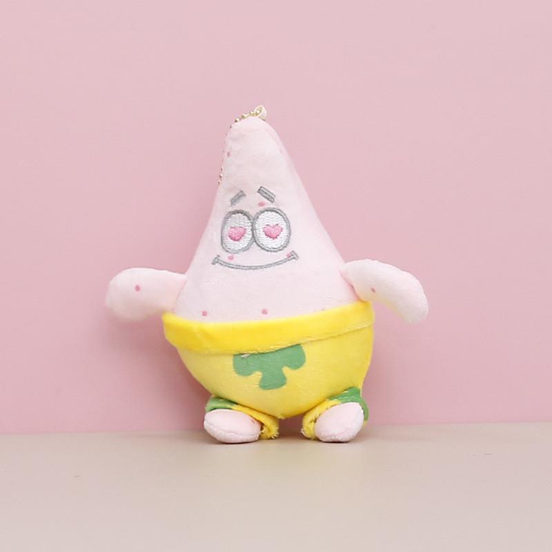 

Squarepants Patrick Spongebob Star Plush Toy Keychain Pendant Gift Decoration Patrick Star