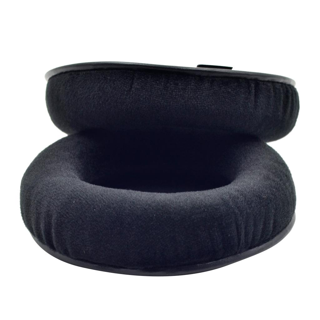 2Pieces Replacement Ear Cushion Black Plastic Buckles Pillow Parts Compatible witHifiman Velour HE560 HE400i Headset