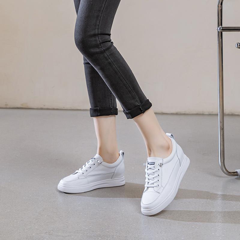 New Fashionable One-step Lazy Women's Thick-soled Casual Height-increasing Shoes