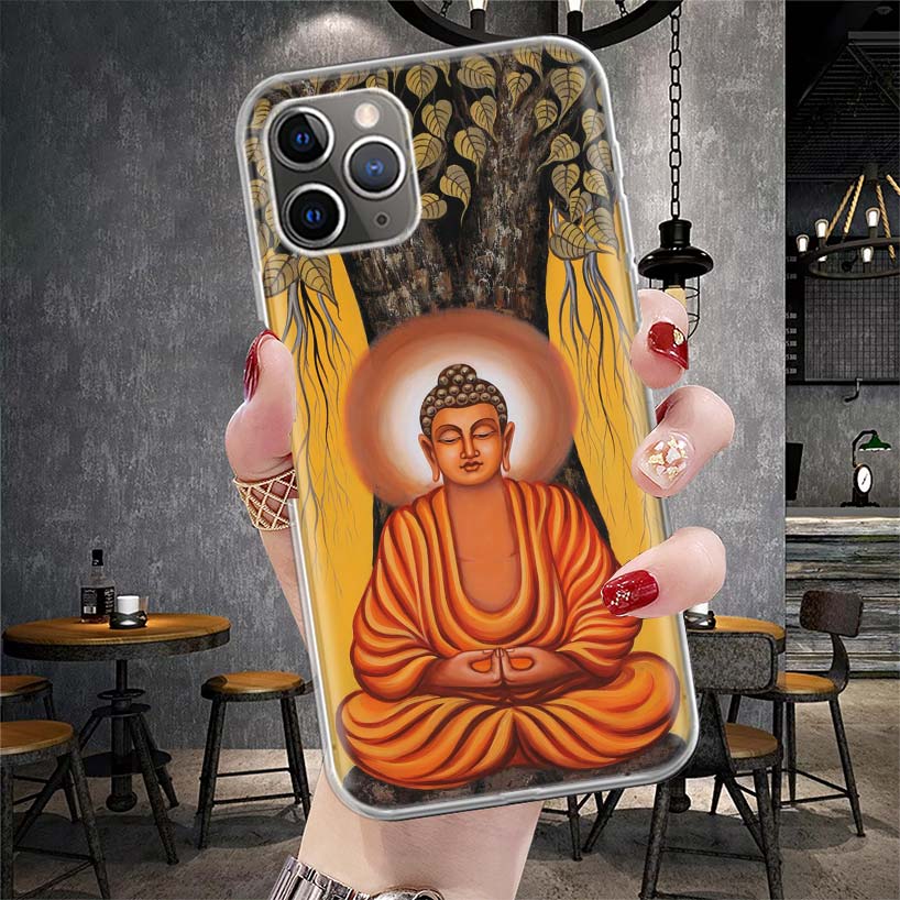 Gautama Buddha Budha Belief Soft Phone Case For IPhone 11 17 Air 16E 16 Pro Max 15 + 14 Plus 13 Mini 12 Apple 7 SE 8 Fundas Coqu