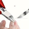 1pc Professional Toe Nail Clippers Cutter Ingrown Toenail Tool Thick Nail Dead Skin Dirt Remover Super Sharp Curved Blade Nail T