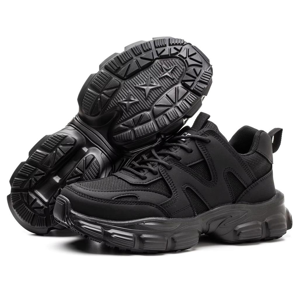 Women Safety Shoes Anti-smash Anti-puncture Work Shoes Breathable Lightweight Work Sneakers Indestructible Women Shoes Boots