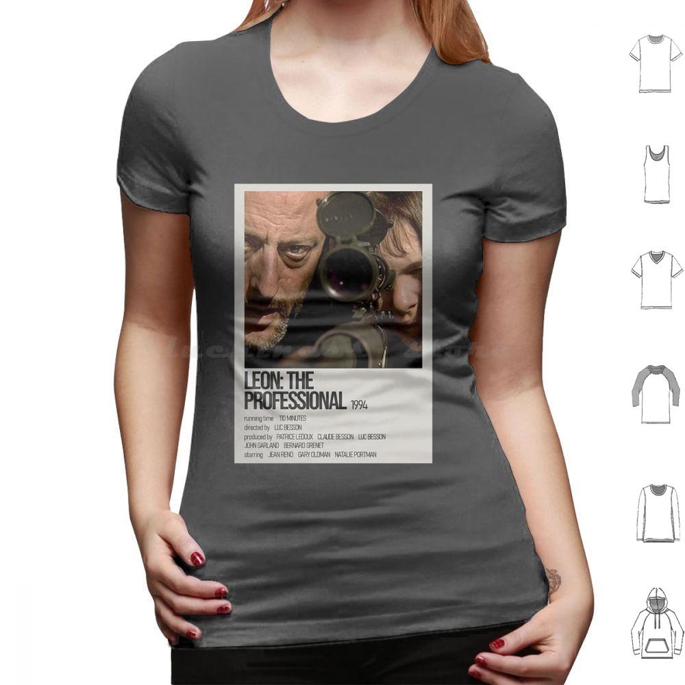 Léon Der ProfiGelb Schwarz Kunstwerk T-Shirt Baumwolle Herren Damen DIY Druck Leon Leon Der Profi Film Mathilda Natalie