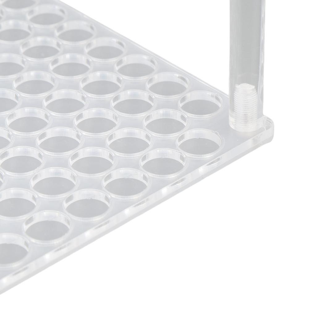 Transparent Makeup Brush Holder 96 Slots Pencil Organizer Pen Display Stand For Paint Brushes