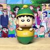 Anime crayon Shin-shin peripheral, Nohara Shinosuke, cute doll creative figure tide play car ornament gift