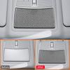 For Nissan X-TRAIL 2014-2018 Carbon Fiber SUV Car Front Reading Light Panel Cover Frame Decoration Stickers Interior Accessories