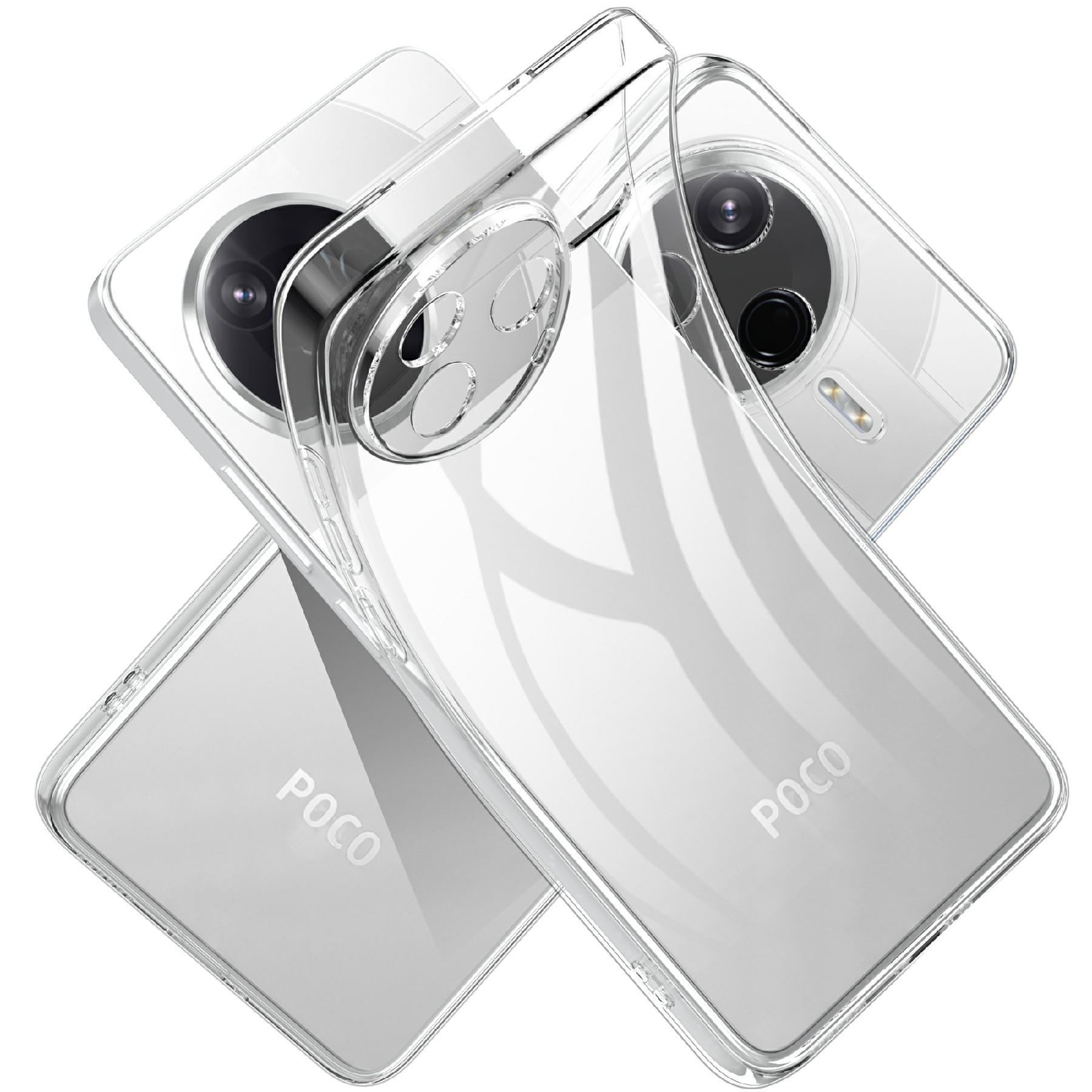 

Для Xiaomi Poco F7 Pro 5G/Redmi K80 5G Чохол Прозорий Кристально Чистий ТПУ Чохол для Телефону Захист від Відбитків Пальців As Shown A