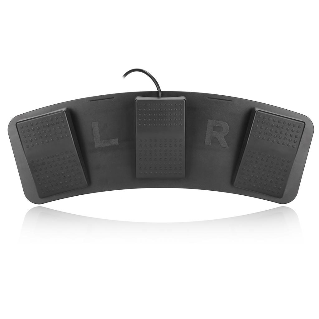 USB Triple Foot Switch Pedal Multifunctional Mechanical Switch Foot Switch Pedal for Playing Game Factory Testing