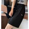 Summer Hong Kong Fan Five-point Shorts Women's Pit Strips Casual Outer Wear Sports Women's Pants Loose Straight Shorts High Waist