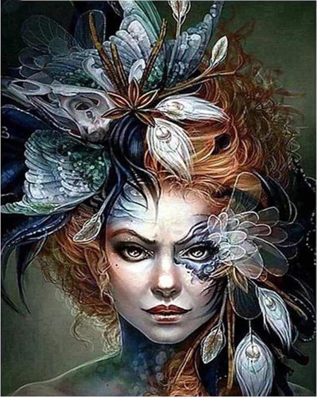 5D DIY Diamond Painting Elves and Angels New Arrivals Diamond Embroidery Flower Cross Stitch Diamond Mosaic Home Decoration