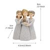 Resin Sister Statue Figurines,Sister Sculptures Friendship Christmas Thanksgiving Gift for Sister Best Friend Women