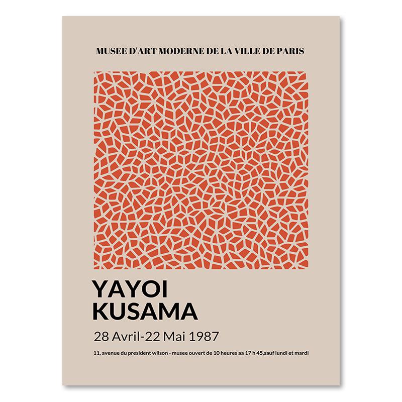 Abstract Matisse Picasso Yayoi Kusama Canvas Painting Boho Sunrise Posters Wall Art Print Pictures for Living Room Home Decor