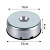 Lampada LED Rotante Multicolore Silenziosa a 90° con Base Scolpita in Cristallo