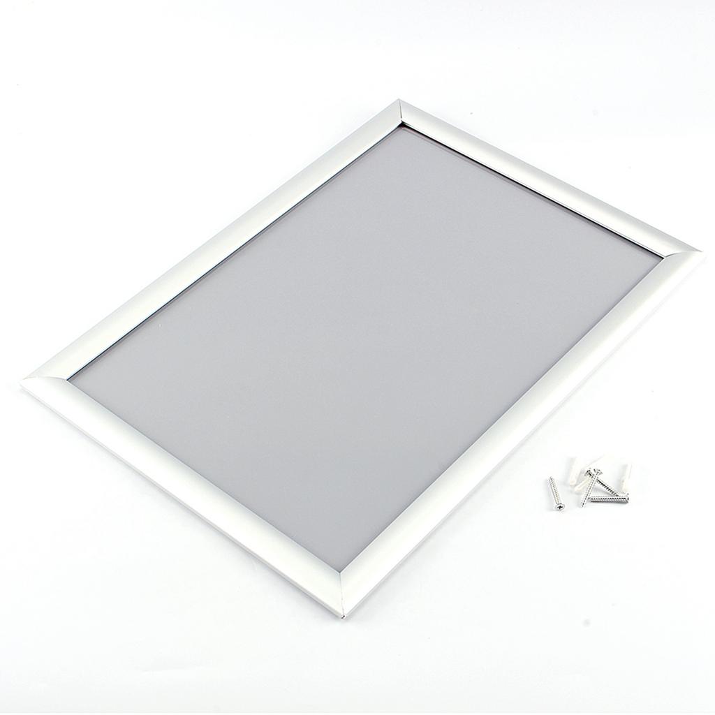 5pcs A4 Aluminium Poster Frame Posters Clip Holders Displays Wall Notice Anti?glare