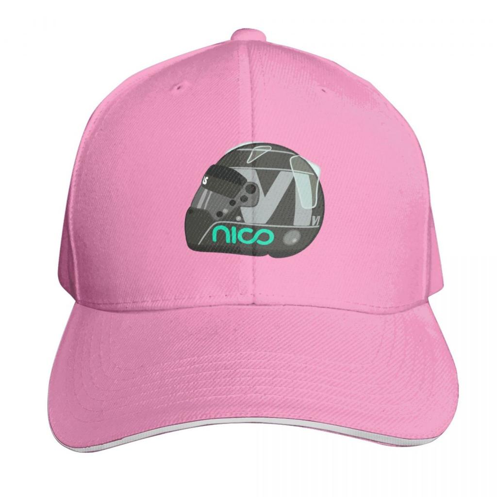 Nico Rosberg Helmet Baseball Cap Contrast Two Tone Brim Snapback Flat Bill Strapback Dad Hat
