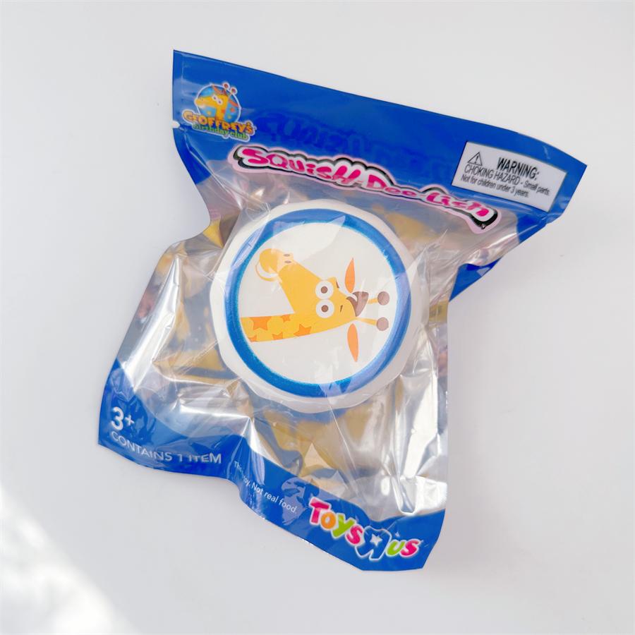 

Shopkins Shopping Elf Squish-dee-lish Blind Box Food Series Garbage Series Stress Relief Squeeze Telescopic Kawaii Adorable Kid Gift