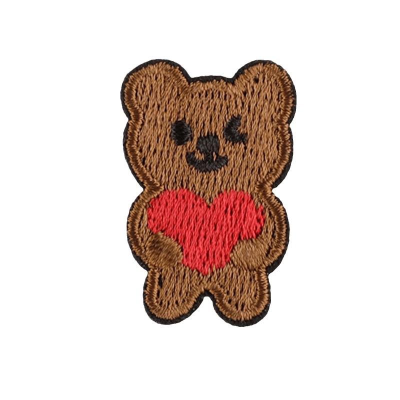 Cartoon Animal & Fruit Embroidered Patch for DIY Accessories and Handbooks