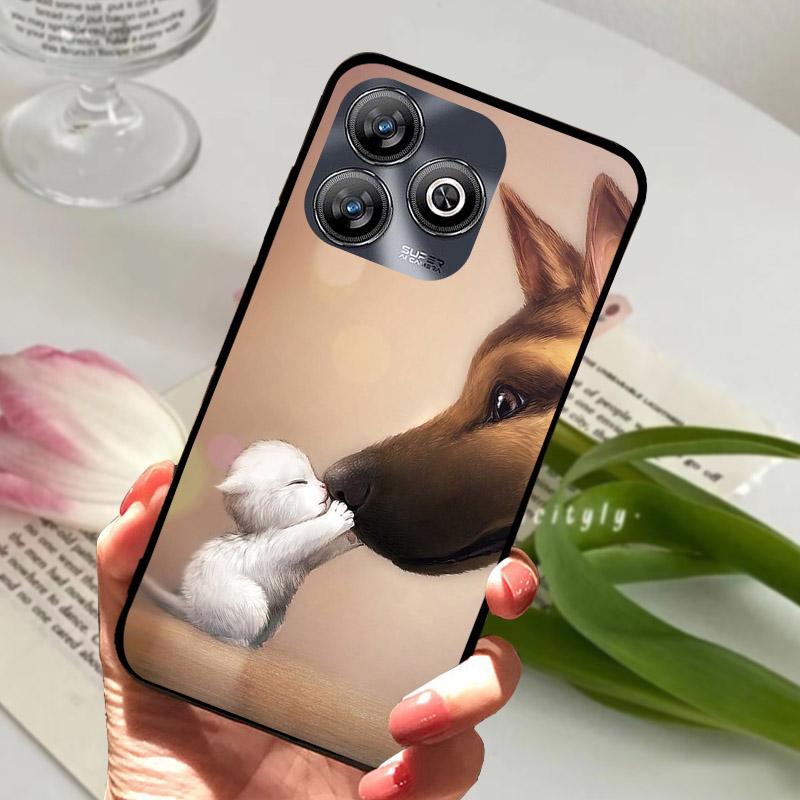 For ZTE Blade V60 Smart 4G Case Cool Wolf Lion Luxury Silicone Soft TPU Phone Cover For ZTE Blade A75 4G V60Smart Fundas Shell