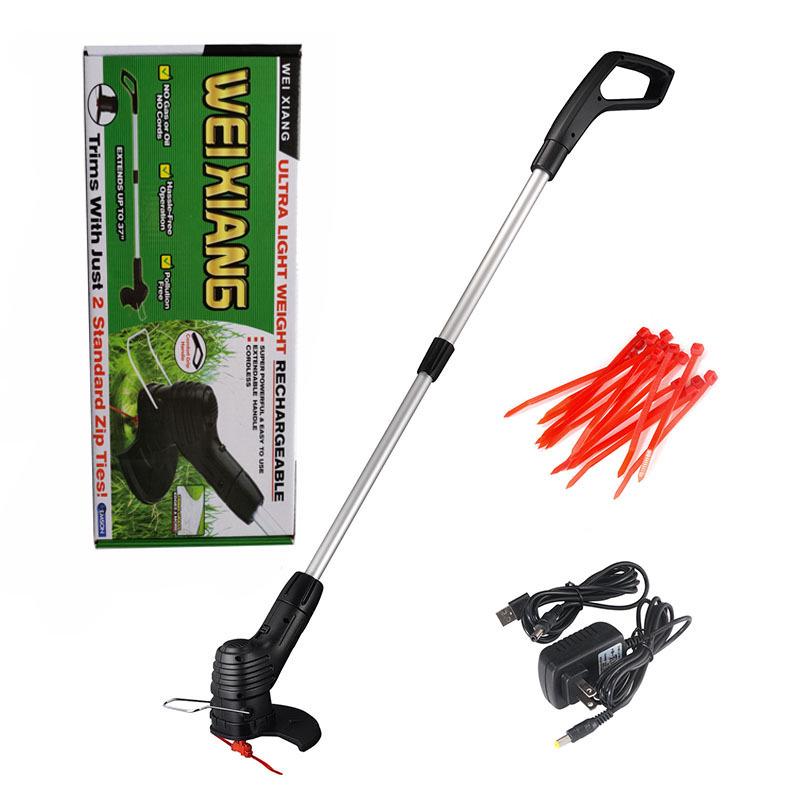 Rechargeable Handheld Electric Lawn Mower & Garden Trimmer