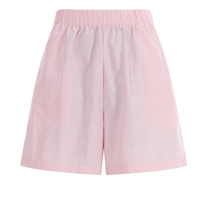 Shop Women Jello Crunchy Banded Shorts Gray Beige Pic Wpt 12032