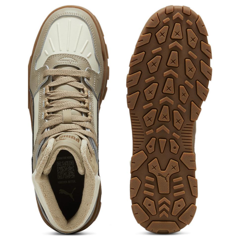 Puma Rebound Abrupt Wtr Bequeme Mode Mid-Top Sneakers Unisex Sneakers Braun 398697-02