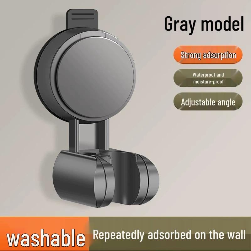 Tali Home Suction Cup Shower Head Bracket - Nail-Free, Glue-Free Holder