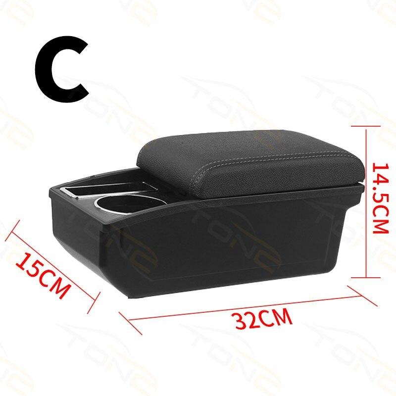 Armrest For Seat Ibiza For Ibiza MK4 IV 6J 2008-2017 Interior Design Car Console Armrest Storage Box Car Accessories