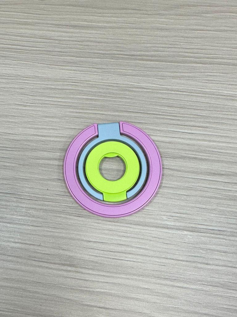 Foldable Magnetic Phone Holder Ring - Strong Grip for Hands-Free Use