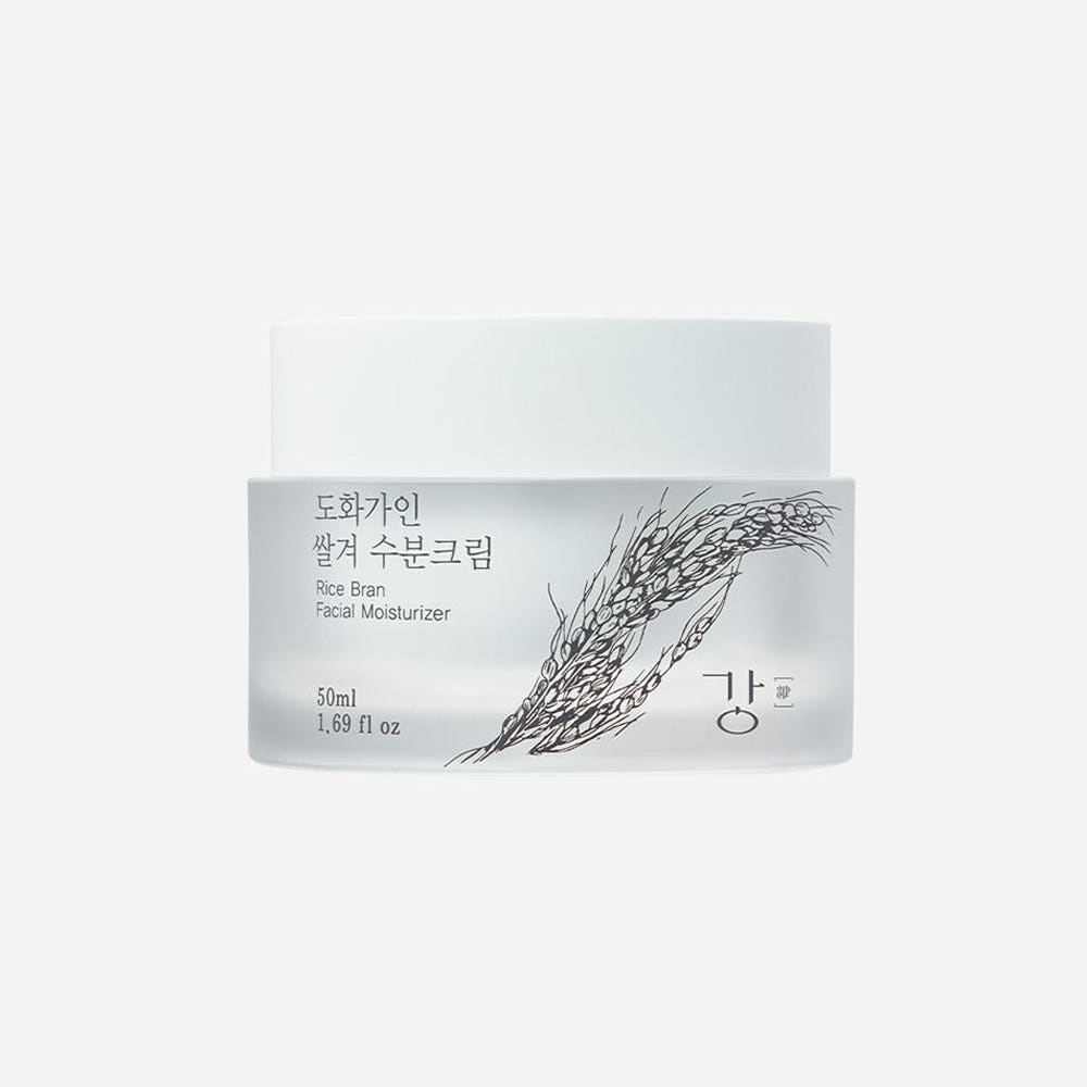 HOUSE OF DOHWA Reiskleie Gesichtsfeuchtigkeitscreme 50ml – Feuchtigkeitsspendende Koreanische Gesichtscreme mit Reisextrakt und Hyaluronsäure