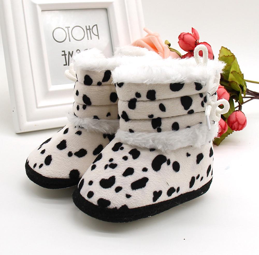 Baby Girls Boys Soft Booties Snow Boots Infant Toddler Newborn Warming Shoes