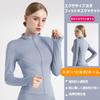 Yodilala Long Sleeve Running Slim with Thumb for and Perfect for and Size M Women's Full-Zip Jacket, Lightweight, Fit, Holes, Sports, Yoga, Workouts,