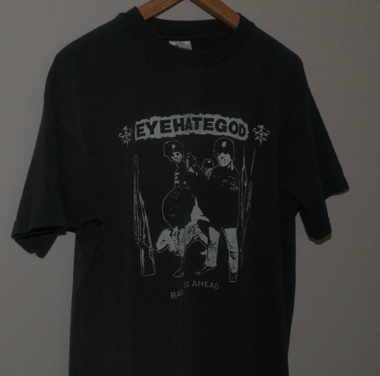 Vintage 1993 Eyehategod ‘Bad Times Ahead’ T-shirt All Size S to 4XL Unisex T-Shirt XXXXL