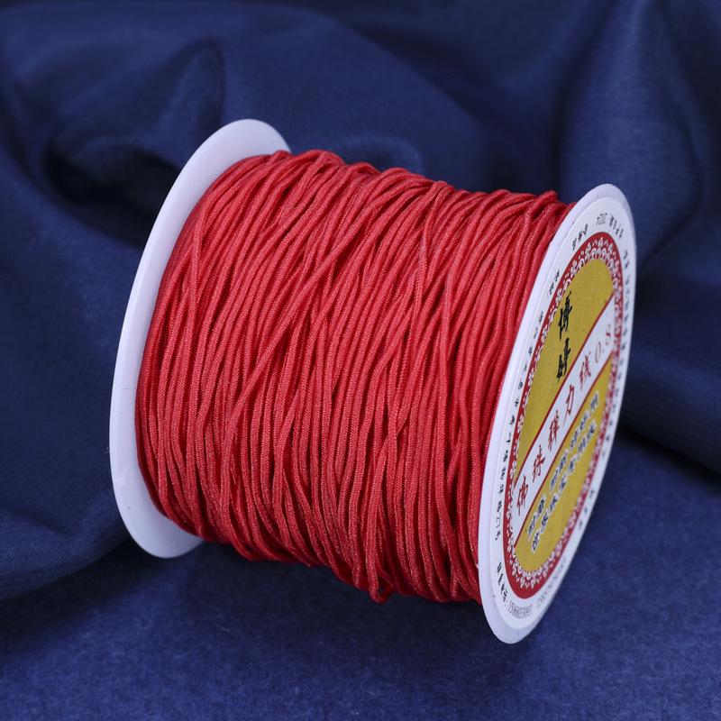 Elastic Buddha Bead Thread for Handmade Vajra Bodhi Moon Star Wenwan Bracelets - Stretch Beading Cord