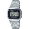 Casio Collection A159WA-N1JH Men's Silver Watch Japanese Made Stainless Steel Quartz Timepiece