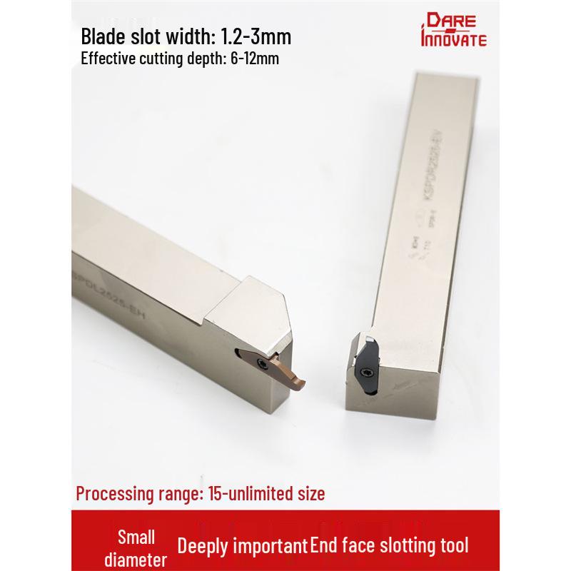 Deep Hole Grooving Tool: Large Depth, Small and Flat Grooves, Annular Grooves