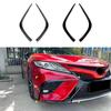 Vordere Windabweiser Aufkleber für 2018-2020 Toyota Camry 8. Generation Stoßstangen Spoiler (1 Paar)