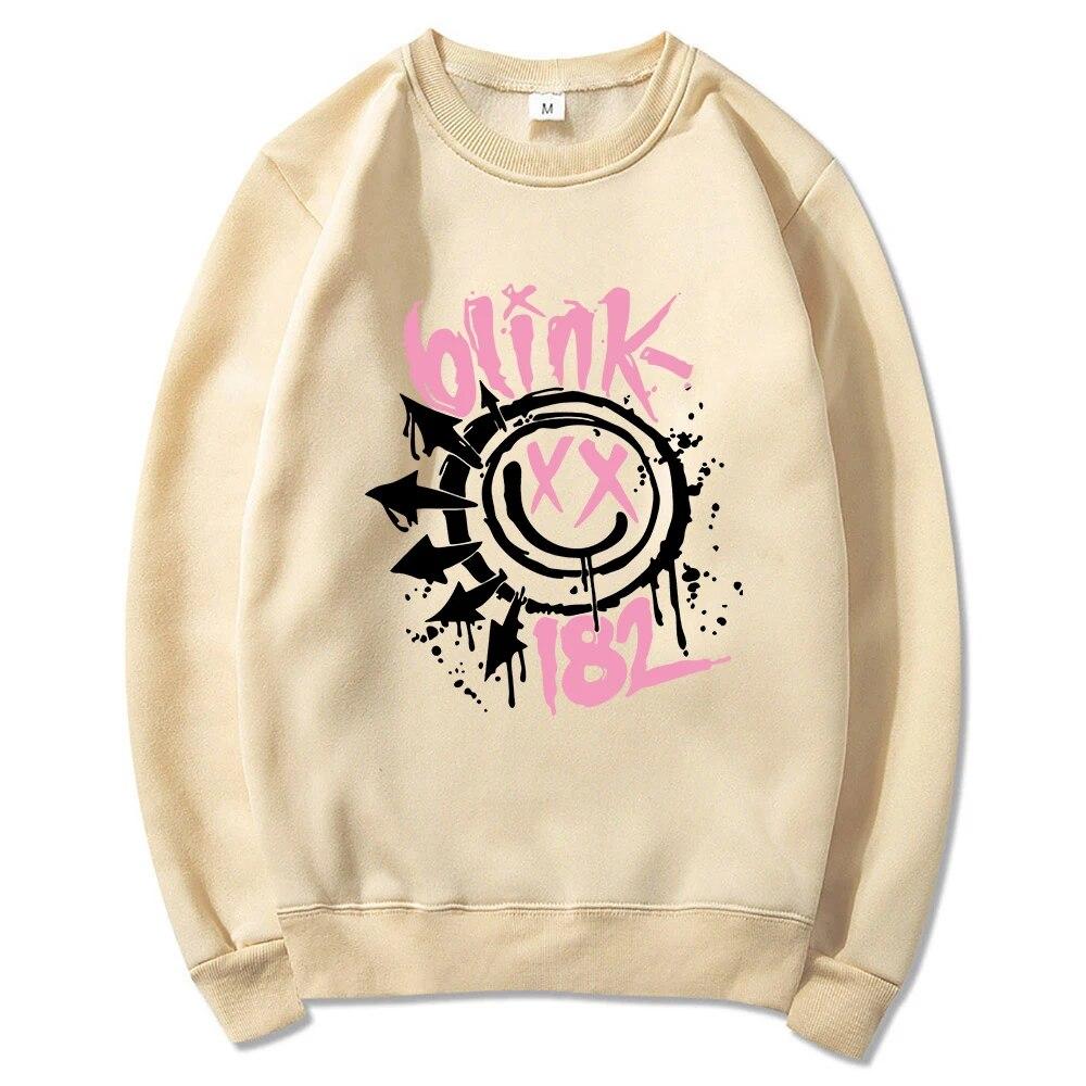 Blink 182 Hoodie Damen/Herren Ästhetische Harajuku Grafik Hoodies Unisex Herbst Winter Casual Vintage Pullover Sweatshirts Kleidung Unisex