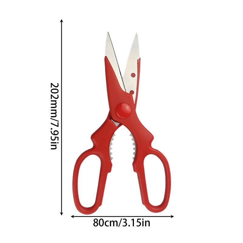 Cooking Scissors For Kitchen Multifunctional Poultry Scissors Chicken Scissors Comfortable Handle Meat Shears Vegetable Scissors