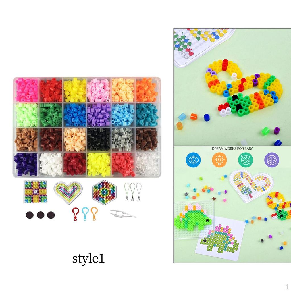 2400 Pcs Beads Kit Handmade Craft