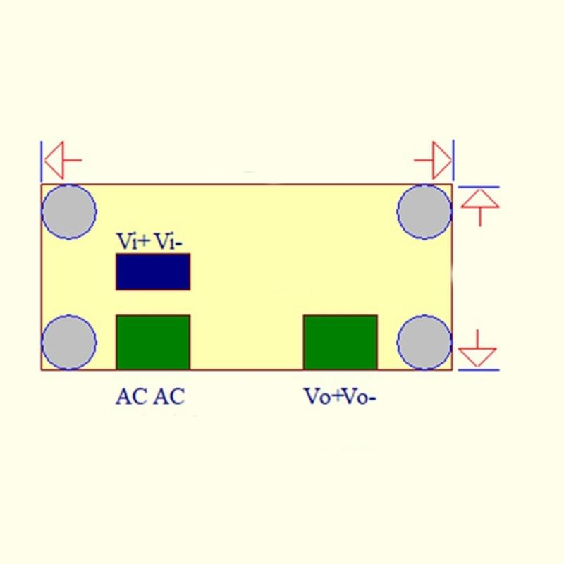 Adjustable Voltages Step Down Converter Module Circuit Board High Current 2.2A Output to Power Supply Module